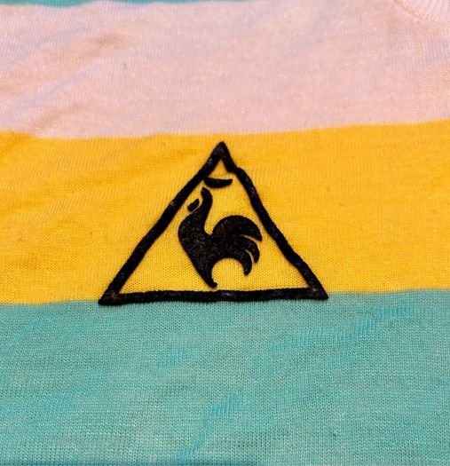 Vintage Le Coq Sportif cycling jersey 1970's/80's
