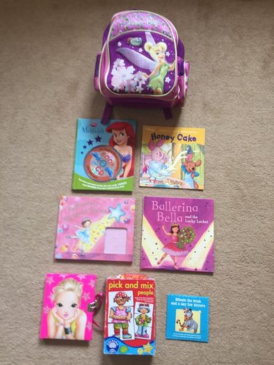 Selection of Girl Toys & Books