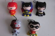 Mc Donalds DC Comics Soft toys X5