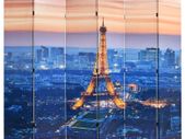 Folding Room Divider 228x170 cm Paris by Night