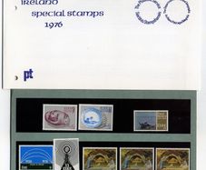 1976 Ireland Stamp Year Pack MNH. See scan for stamps included. All stamps Mint Never Hinged.