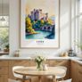 Cork Wall Art print, Travel Art Poster Image 8