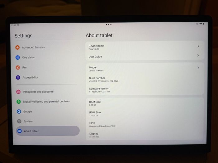 Lenovo Yoga Pad 13