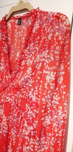 Summer Dress size 16  shein xl elasticated waist at back