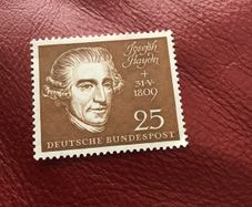 Germany stamp - Joseph Hayden