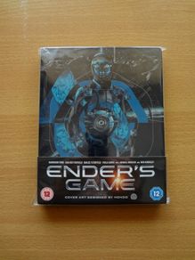 Enders Game Blu Ray Steelbook (Mondo Artwork)
