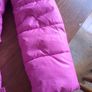Benetton pink puffa coat, hooded, 10 yrs Image 2