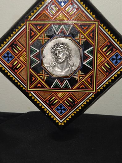 Jesus Christ and Virgin Mary Plaque Wall hangings