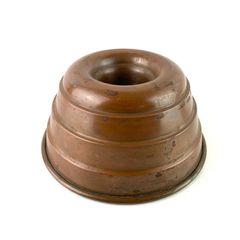 Vintage Copper Bundt Cake Mold