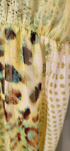 Just M Paris silk animal print jumpsuit Sz S (Fit 8-10UK)