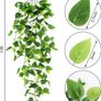 NEW SALE | 2pcs Artificial Hanging Plants 3.6ft Fake Ivy Vine Fake Ivy Leaves for Wedding Wall House Room Patio Indoor Outdoor Home Shelf Office Decor Image 5