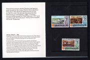 1971-4 Jersey Pictorial Postage Stamps Definitive Issue of High Value (10p, 20p &amp; 50p) Decimal Stamps Presentation Pack