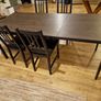 Dining Table with 4 Chairs Image 3