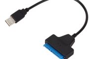 Cable Sata To USB 3.0 Adapter Suport 2.5 Inches External SSD HDD Hard Drive 22 Pin Sata III Cable USB Sata 3.0 Adapter