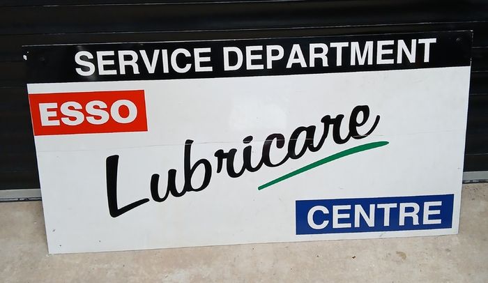 ESSO Service Department sign