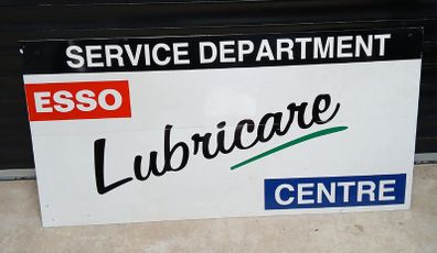 ESSO Service Department sign