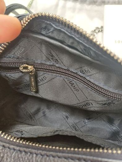 New Longchamp leather crossbody
