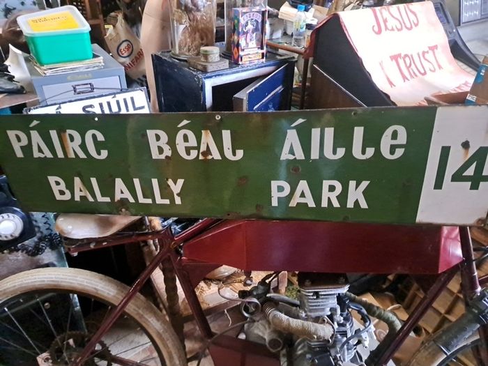 Vintage Enamel Street Sign