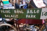 Vintage Enamel Street Sign