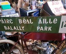 Vintage Enamel Street Sign