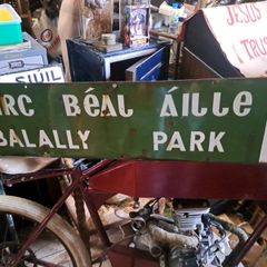 Vintage Enamel Street Sign