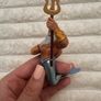 Little Mermaid King Triton Figure Disney Cake Topper approx. 8 cm. Used Please see photos Image 6