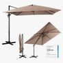 Large Garden Parasol Image 5