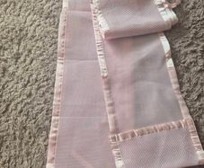 Breathable Baby Cot Bumper pink