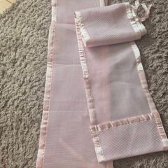 Breathable Baby Cot Bumper pink