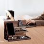 Gifts for Men Bedside Organiser Wood Phone Docking Station Dad Birthday Gifts for Him Nightstand Key Wallet Watch Stand Mens Gifts for Xmas Presents for Dad Husband Boyfriend Anniversary & Christmas Image 2