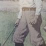 Arthur Burdett A.B. Frost Lithograph Framed Golf Art Print RARE - Chelsea House - Golfing Image 4
