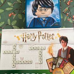 Harry Potter scrabble with magazine and stickers