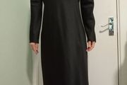 River Island black long sleeve dress