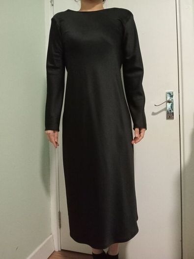 River Island black long sleeve dress