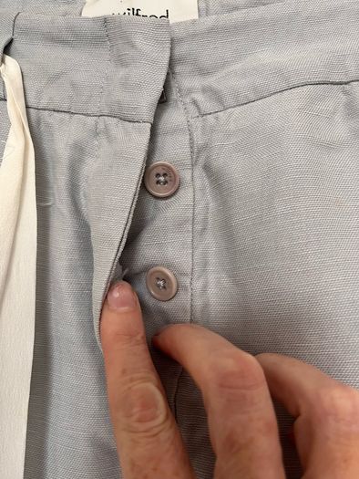 trousers linen mix