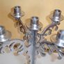 Unique Stainless Steel 5  Arm  Candelabrum Image 3