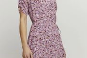 B Young floral wrap dress UK 14