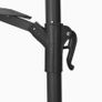 Wall-Mounted Parasol with Metal Pole 300 cm Anthracite Image 6
