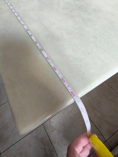 marble table