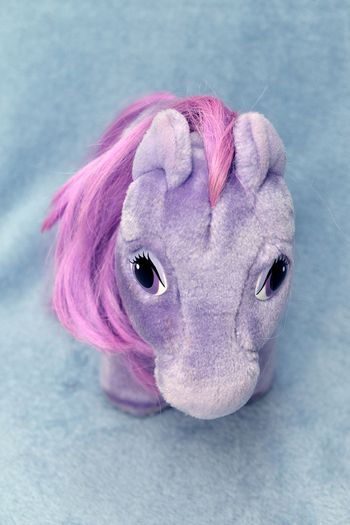 Vintage 80s Blossom Plush My Little Pony First Generation Large Size