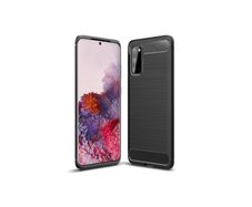 For Samsung Galaxy S20 Case Cover Carbon Fiber Design Shockproof Black Armor New - FHT04SMK3