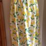 summer beach dress lemon print size 20 includes post Image 3