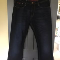 BN 6th Sense mens navy bootcut jeans size W34"xL28"