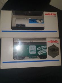 4 Marklin Ho Train ..gauges in mint condition