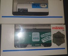 4 Marklin Ho Train ..gauges in mint condition