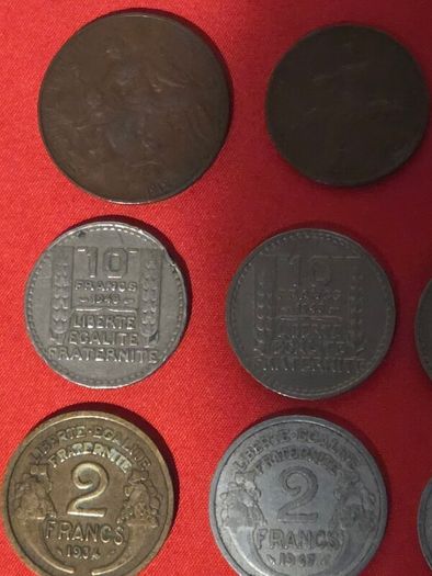 Antique and Vintage French Coins