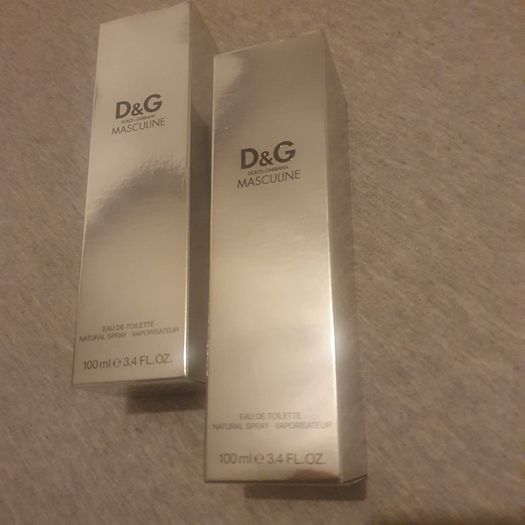 'Masculine' Fragrance Bottle .. (Empty) .. Dolce and Gabbana Bottles Price Drop 26.00euro Each