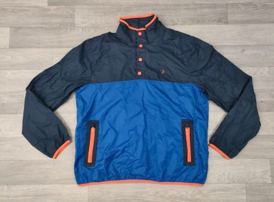 Farah Half Button Windbreaker Jacket Mens Medium