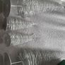 4 tabletop glitter metal wire christmas  trees Image 2