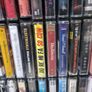 60 cassette tapes and cassette rack Image 7